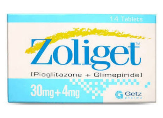 Zoliget Tab 30/4 Mg 14'S