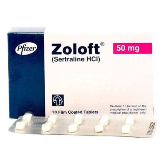 Zoloft Tab 50 Mg 30'S