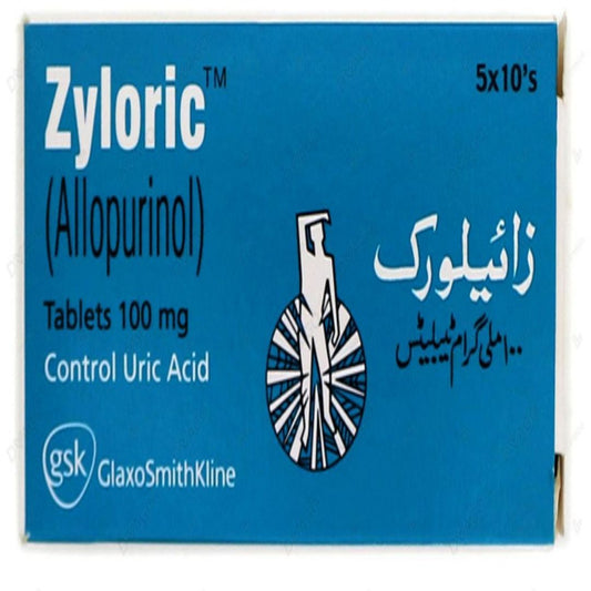 Zyloric 100Mg Tab 50 S