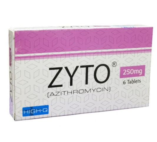 Zyto Tab 250Mg 6'S 