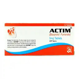Actim Tablets 5MG 14'S (1 Box = 1 Strip)(1 Strip = 14 Tablets)
