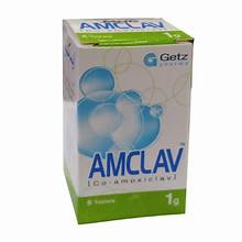 Amclav 1gm Tab