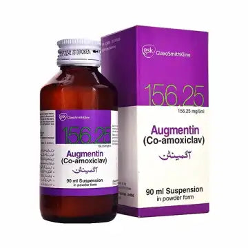 Augentin 90Ml Suspension 156.25Mg/5Ml