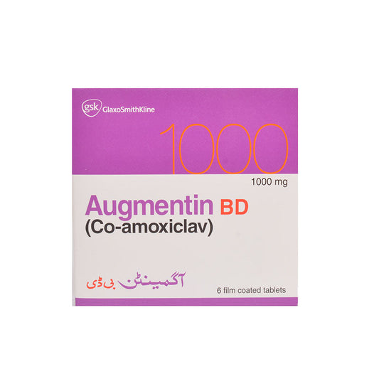 Augmentin Tab 1Gms 6'S
