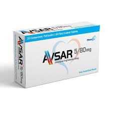 Avsar Tablets 5/80Mg 14,s  (1 Strip = 7 Tablets)