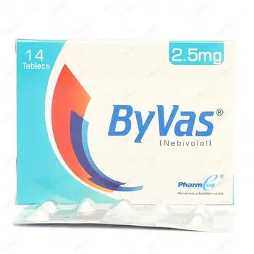 Byvas Tablets 2.5Mg 14,s (1 Strip = 7 Tablets)