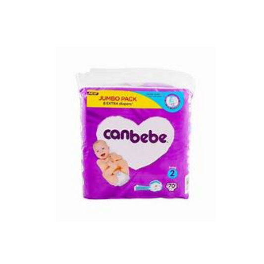 Buy Canbebe Jumbo Mini Diaper Size 2 (70 Pcs)