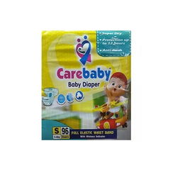 CareBaby Diaper- Small  Pack of 96