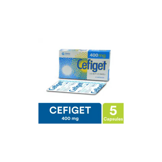Cefiget Capsules 400Mg 5,s