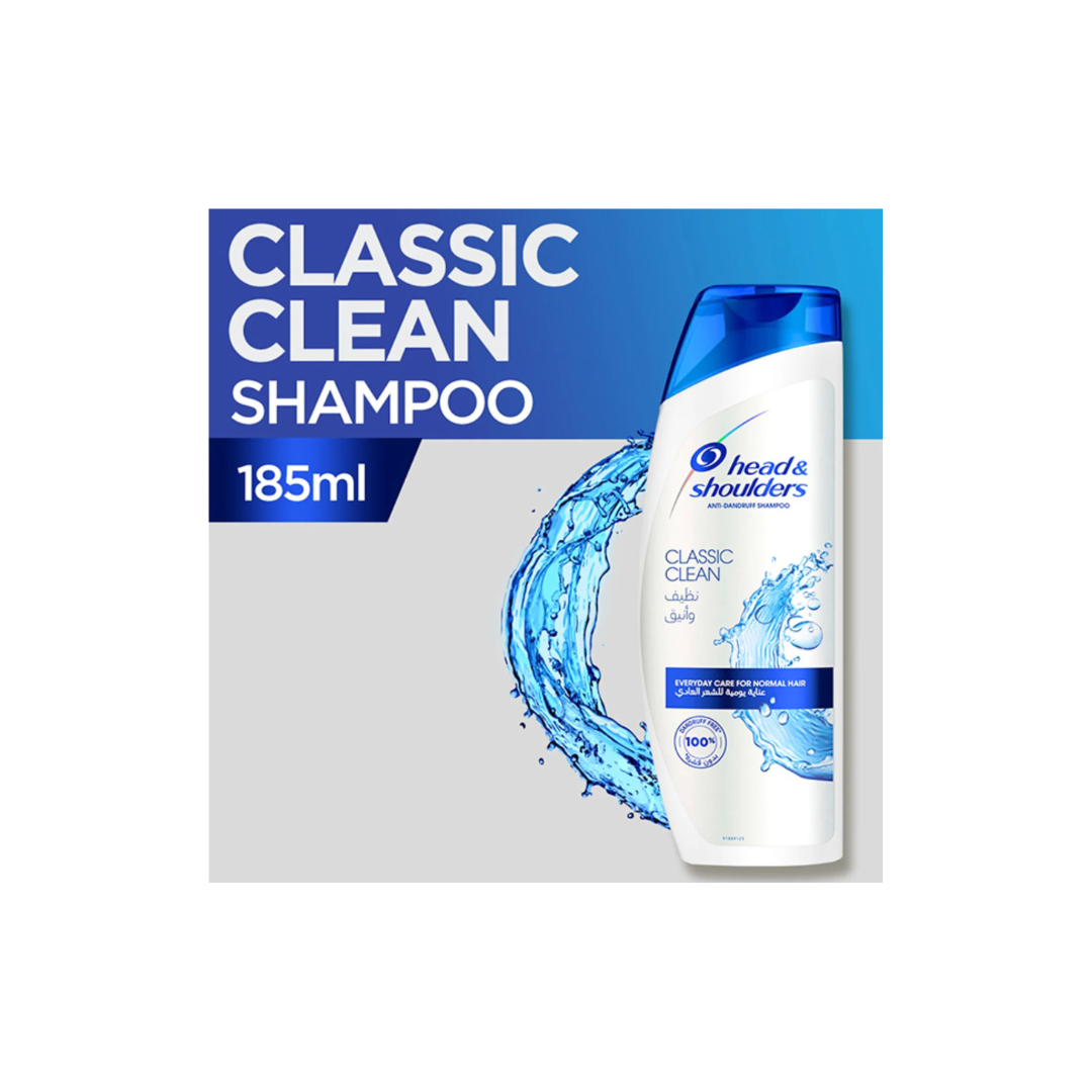 Head & Shoulders Classic Clean Anti-Dandruff Shampoo 185Ml