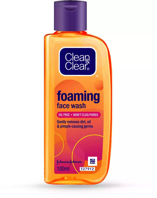 Clean & Clear Essential Foaming Facial Wash 100Ml