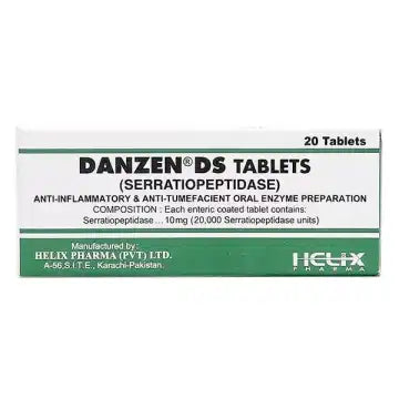 Danzen Ds Tab 10Mg 20'S (1 پٹی = 10 گولیاں)