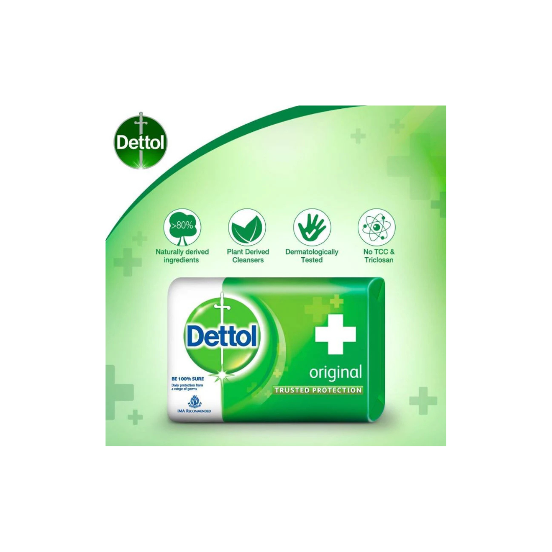 Dettol Antibacterial Cool Soap 125G