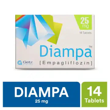 diampa tablets 25mg 14,s  (1 strip = 7 tablets)