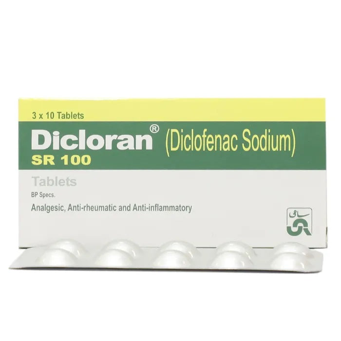 Dicloran Tab Sr 100Mg 3X10'S