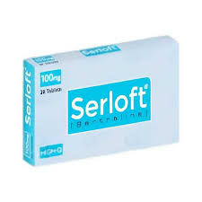 Serloft Tablets 100MG 20'S (1 Strip = 10 Tablets)