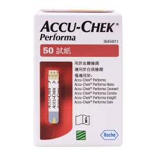 Accu-Chek Performa Gluco Strips (Box = 25 Strips)