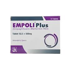 Empoli Plus Tablets 12.5+500MG 14'S (1 Box = 2 Strips) (1 Strip = 7 Tablets)