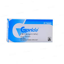 Gpride Tablets 4MG 30'S (1 Strip = 30 Tablets)
