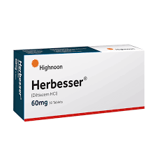Herbesser Tablets 60MG 30'S (1 Strip = 10 Tablets)