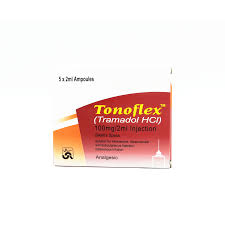Tonoflex Injection 100MG/2Ml (1 Box = 5 Ampoules)