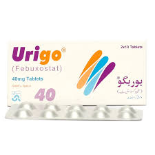 Urigo Tablets 40MG 20'S (1 Strip = 10 Tablets)