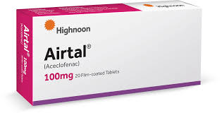 Airtal Tablets 100MG 20'S (1 Box = 2 Strips) (1 Strip = 10 Tablets)