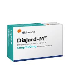 Diajard-M Tablets 5/500MG 14'S (1 Box = 2 Strips) (1 Strip = 7 Tablets)