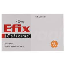 Efix Capsules 400MG 5'S (1 Box = 1 Strip)(1 Strip = 5 Capsules)