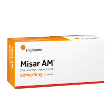 Misar-Am Tablets 5MG/80MG 20'S (1 Strip = 10 Tablets)