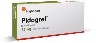 Pidogrel Tablets 75MG 10'S (1 Box = 1 Strip)(1 Strip = 10 Tablets)
