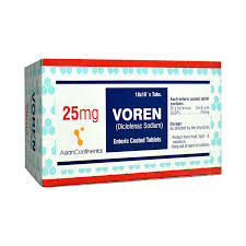 Voren Tablets 25MG 100'S (1 Strip = 10 Tablets)