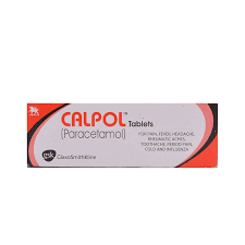 Calpol Tablets 500MG (1 Strip = 10 Tablets)
