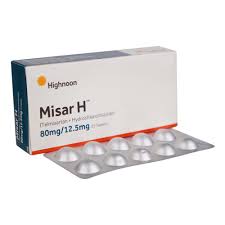 Misar H Tablets 80/12.5MG 20'S (1 Box = 2 Strips) (1 Strip = 10 Tablets)
