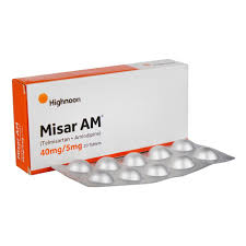 Misar-Am Tablets 5MG/40MG 20'S (1 Strip = 10 Tablets)