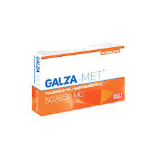 Galza-Met Tab 50/5000Mg 14'S