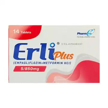 Erli Plus Capsules 5/850Mg 14,s (1 Strip = 7 Capsules)