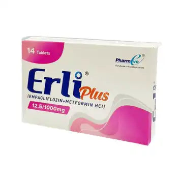 Erli Plus Capsules 12.5/1000Mg 14,s (1 Strip = 7 Capsules)