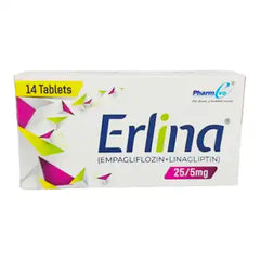 erlina tablets 25mg/5mg 14,s (1 strip = 7 tablets)