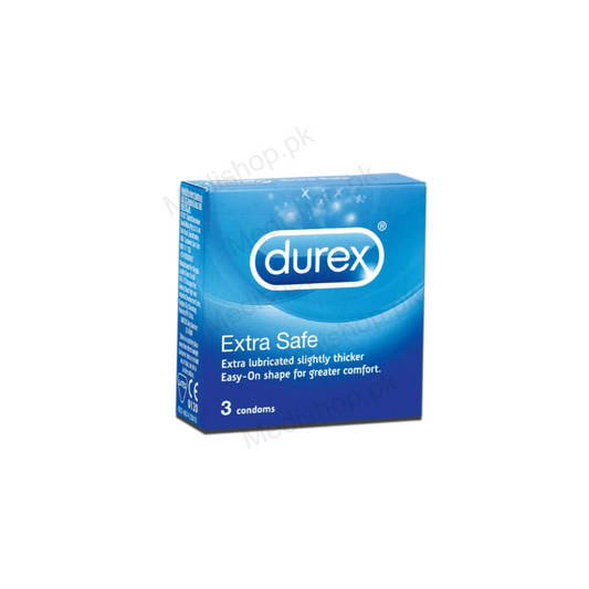 Durex ایکسٹرا سیف کنڈومز 3 پیک