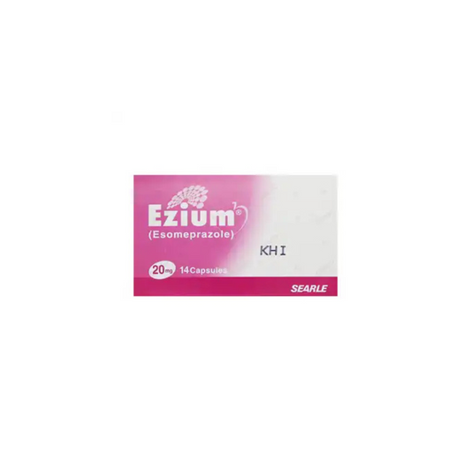 Ezium Capsules 20Mg 14,s (1 Strip = 7 Capsules)