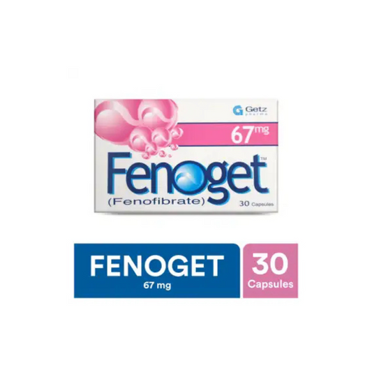 Fenoget Capsules 67Mg 30,s (1 Strip = 10 Capsules)
