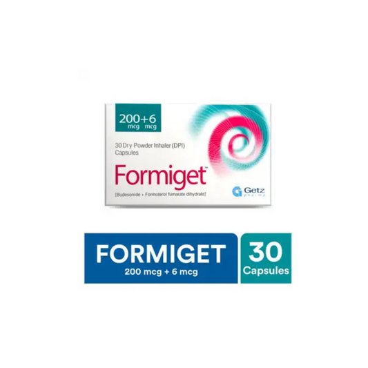 Formiget Capsules 200/6Mcg 30,s (1 Strip = 10 Capsules)
