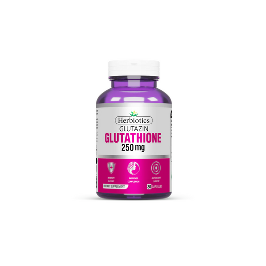 Herbiotics Glutazin Tablets 250Mg (1 Bottle = 30 Tablets)