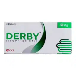 Derby Tablets 50MG 30'S (1 Box = 3 Strip)(1 Strip = 10 Tablets)