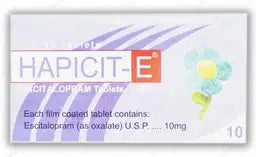 Hapicit-E Tablets 10MG 10'S (1 Box = 1 Strip)(1 Strip = 10 Tablets)