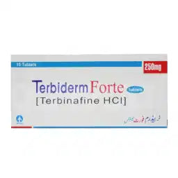 Terbiderm Forte Tablets 250MG 10'S (1 Box = 1 Strip)(1 Strip = 10 Tablets)