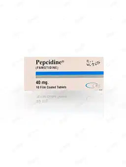 Pepcidine Tablets 40MG 10'S (1 Box = 1 Strip)(1 Strip = 10 Tablets)