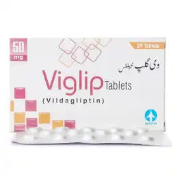 Viglip Tablets 50MG 28'S (1 Strip = 14 Tablets)