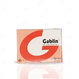 Gablin Capsules 50MG 14'S (1 Box = 2 Strips) (1 Strip = 7 Capsules)